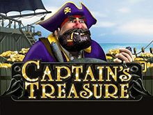 На зеркале Вулкан автомат Captain’s Treasure