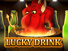 Вулкан на деньги и Lucky Drink игровой автомат онлайн