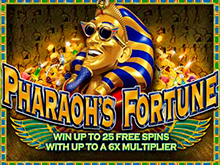 Играть онлайн в игровой аппарат Pharaoh’s Fortune в клубе Вулкан