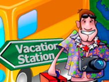 Vacation Station – игровой аппарат на зеркале клуба Вулкан
